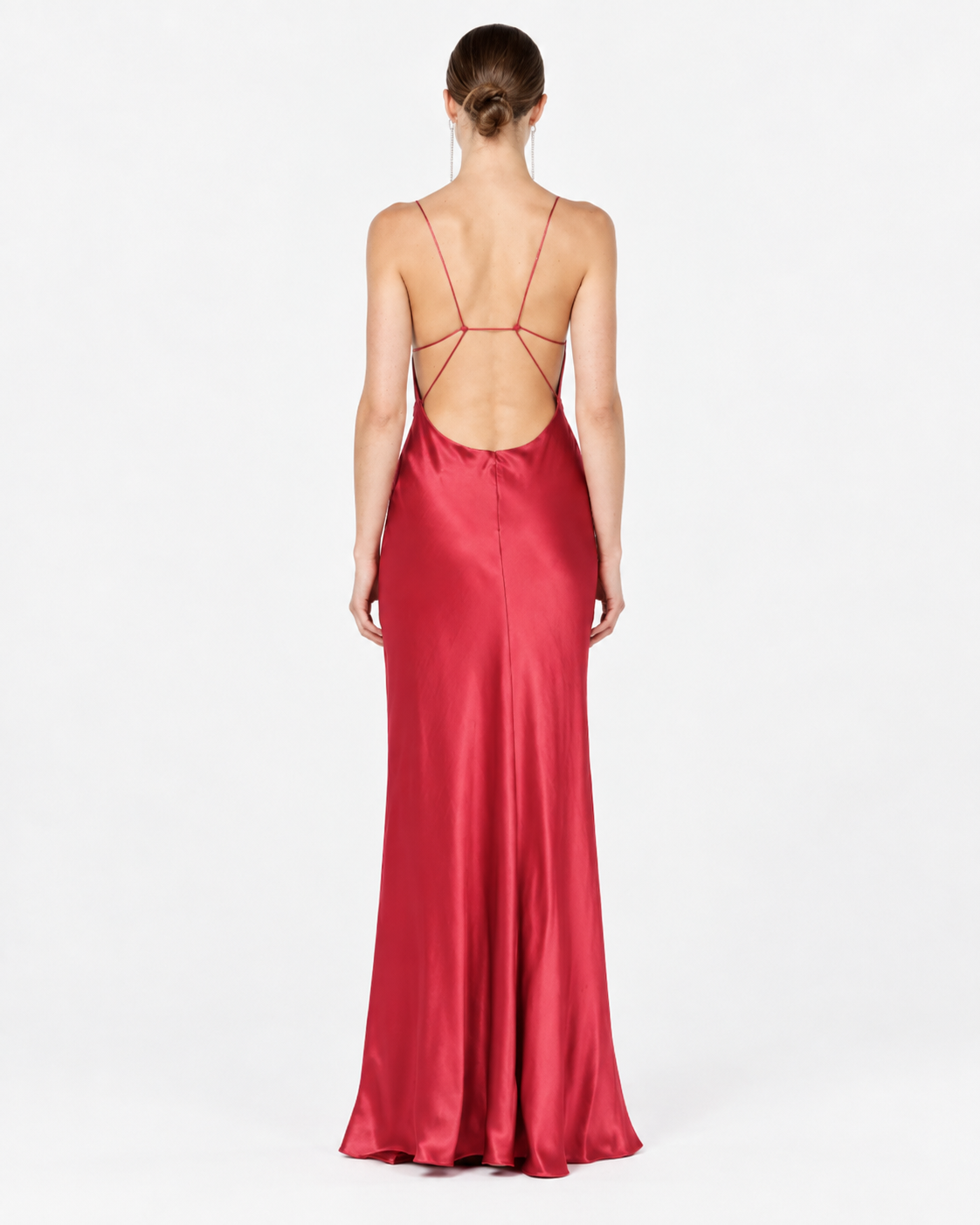 BEC + BRIDGE Florence Dress Pomegrante