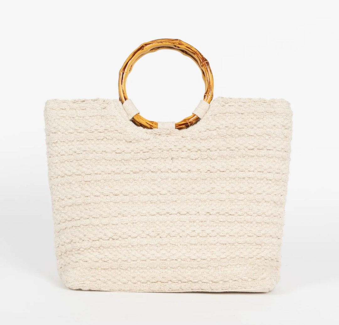 PITI CUITI MAGNOLIA SHOPPER BAG
