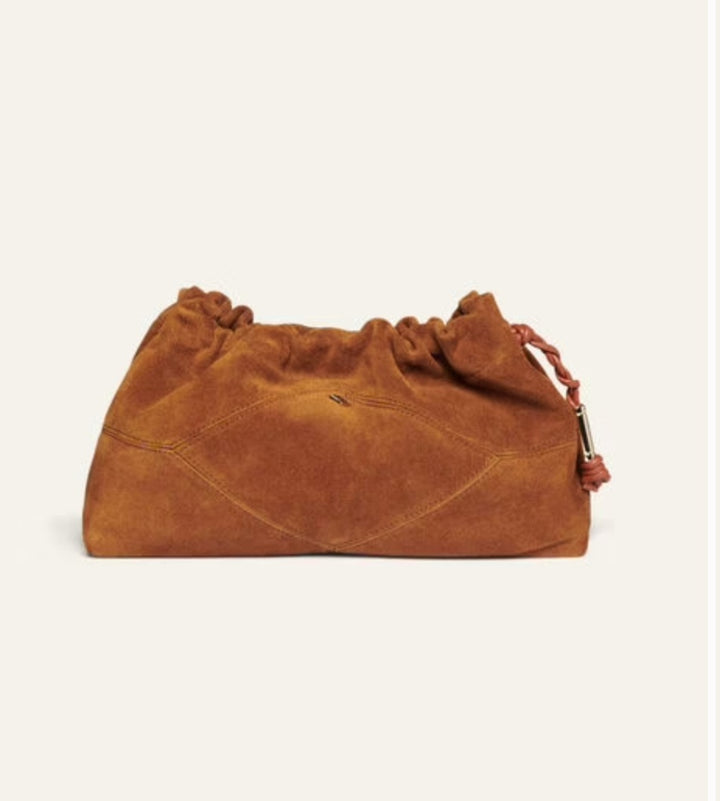 BA&SH JUNE BAG Congac Suede
