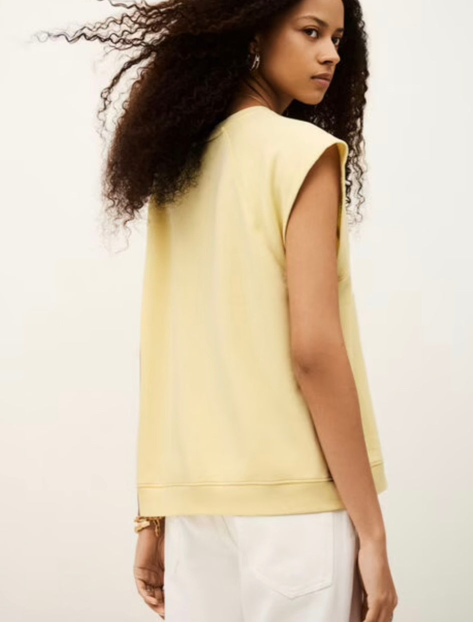 BA&SH Beata Sweat Yellow