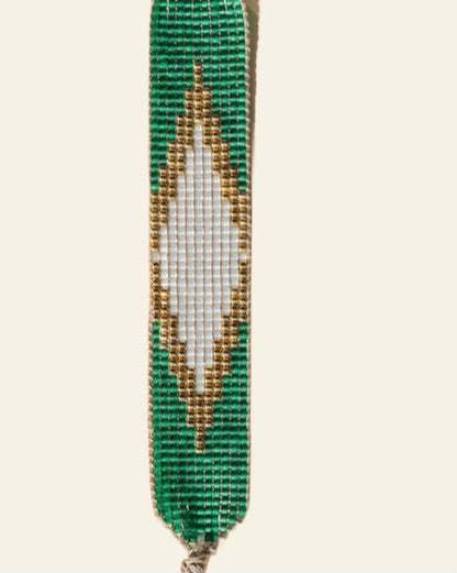 Tangled Braclet Emerald