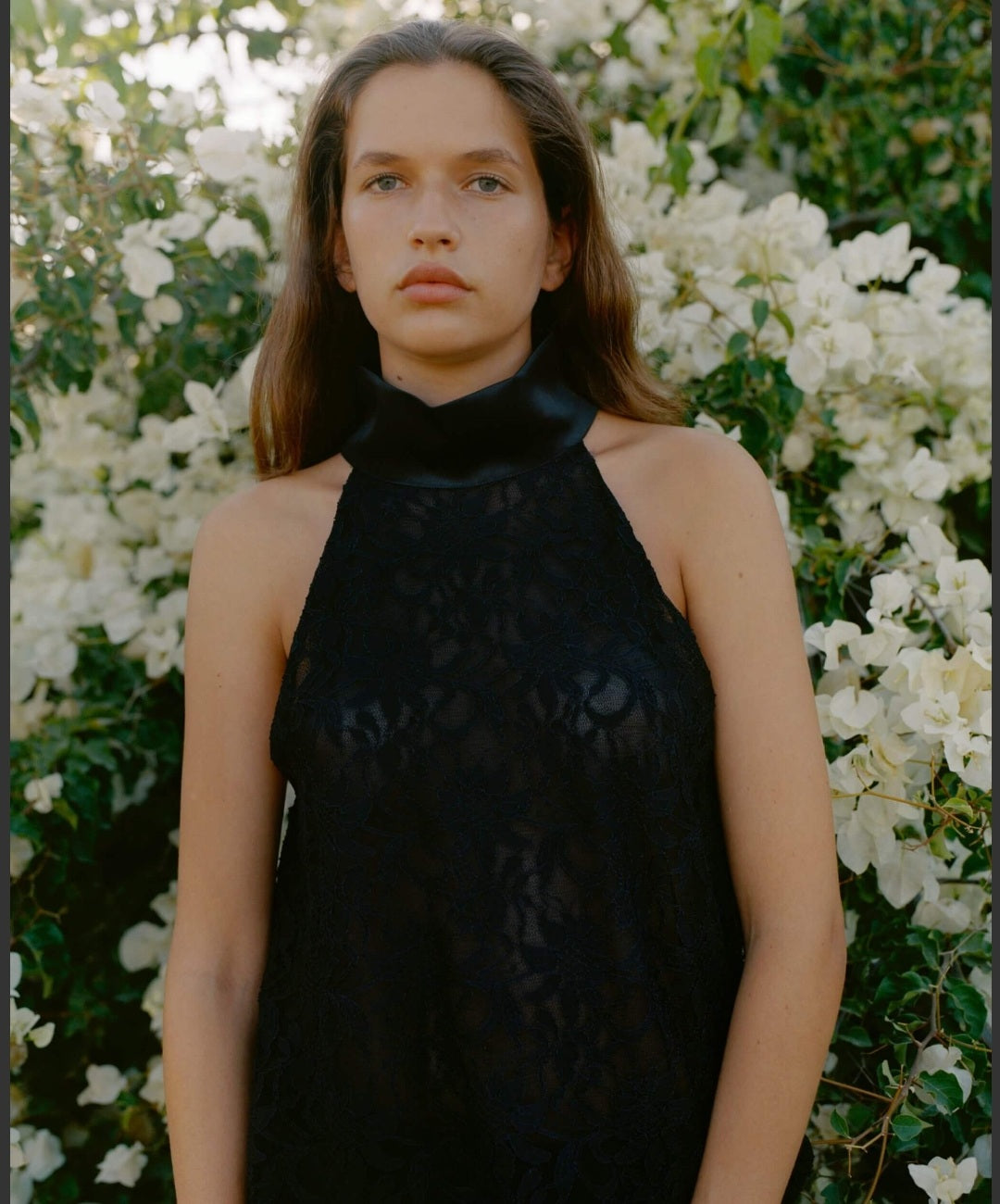 KIANNE Ruched Blouse Black Onyx