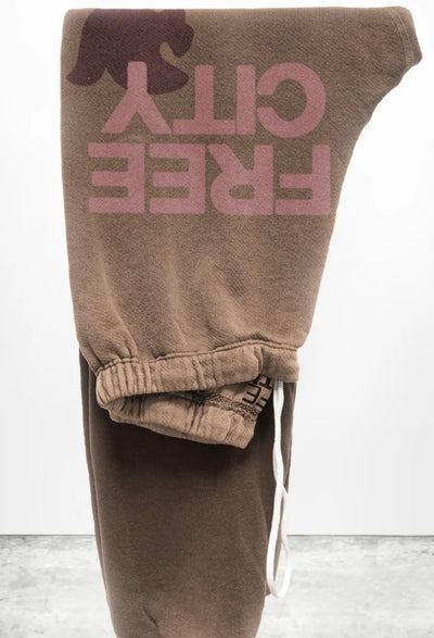 FREECITY SUPERFLUFF LUX OG sweatpant - toner