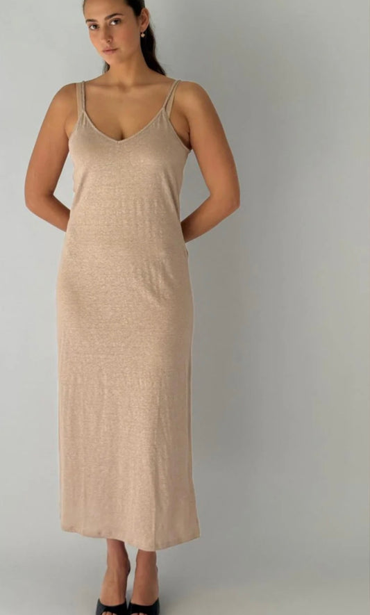 MAJESTIC FILATURES Tank Top Dress Desert