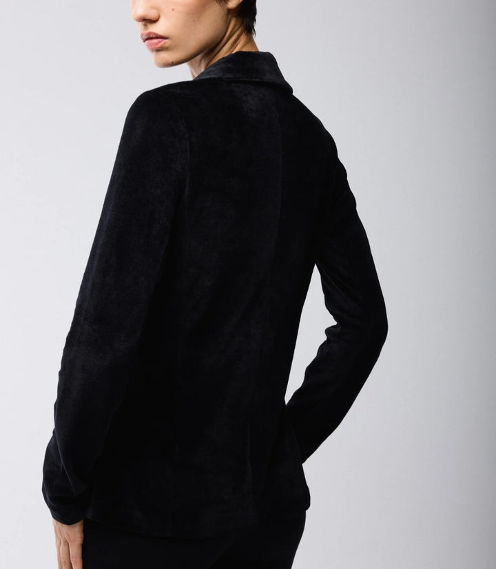 MAJESTIC FILATURES Tailored Velvet Blazer