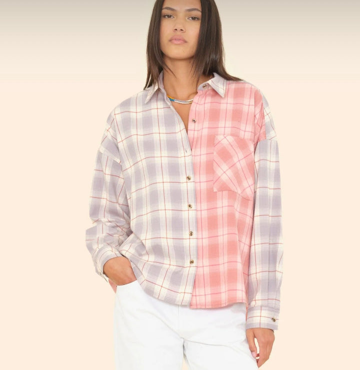 XIRENA Patchwork Phillipa Shirt