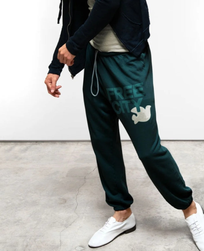 FREECITY sweatpant - greenshrooms