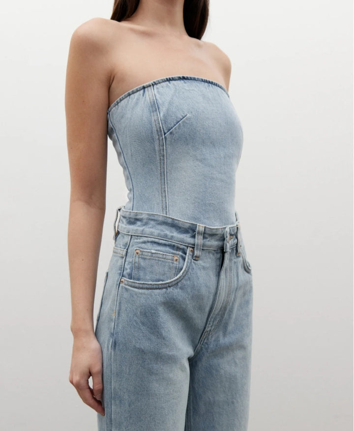 BAYSE AMIRI CORSET - OAKLAND BLUE