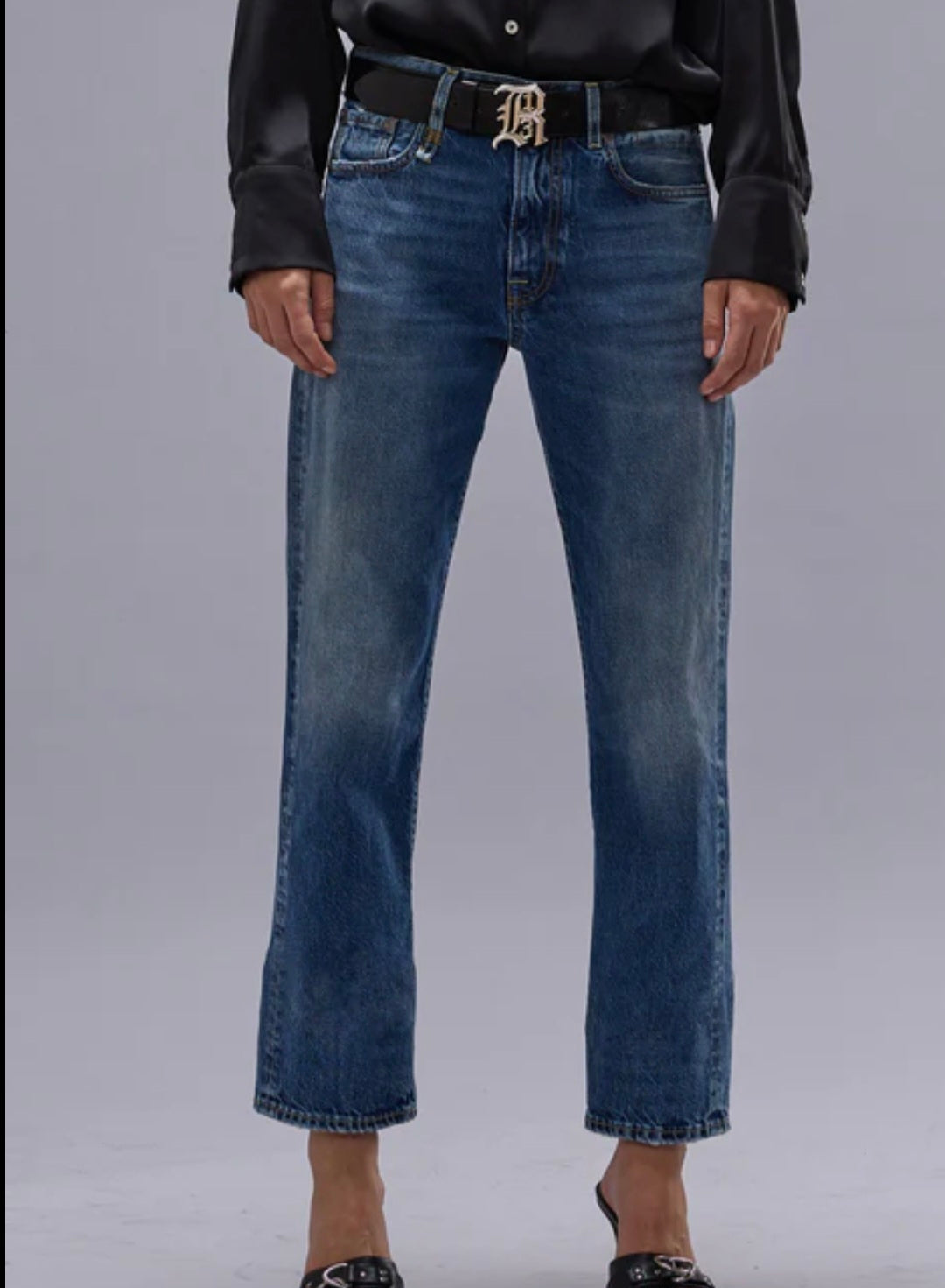 R13 ROMEO JEAN HUTTON BLUE