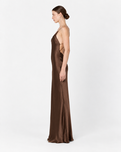 BEC + BRIDGE Florence Dress Espresso