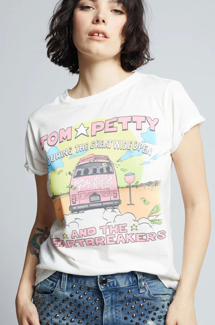 RECYCLED KARMA Tom Petty & The Heartbreakers Retro Graphic Tee
