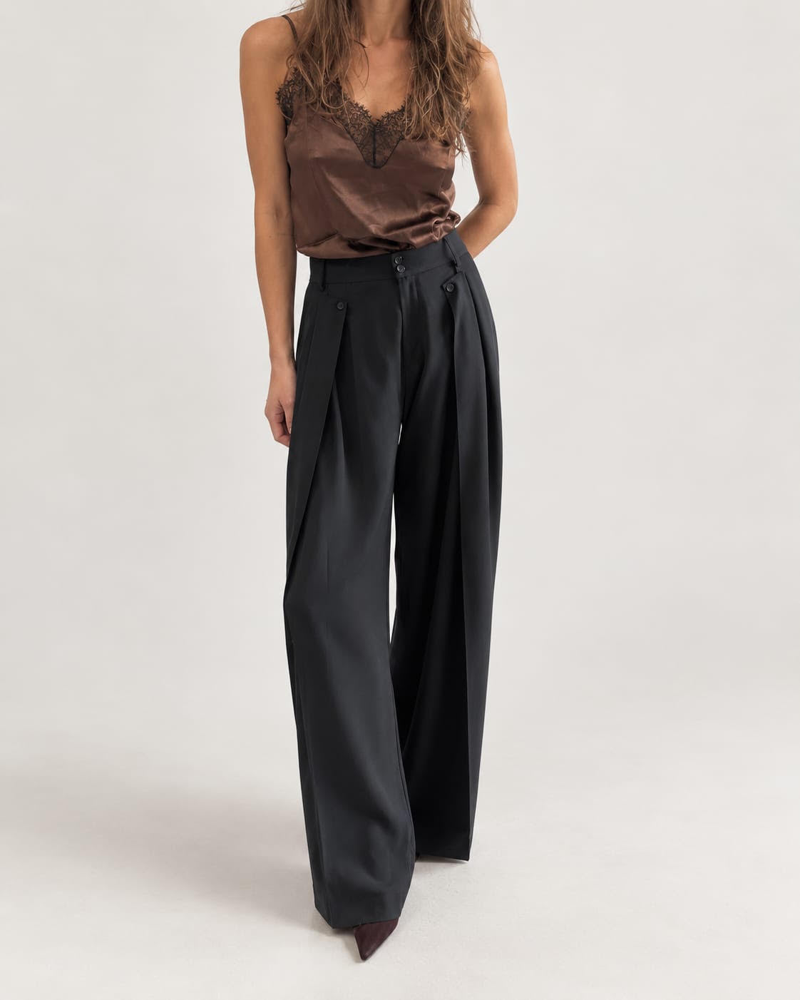 EXETERA PANTALON black