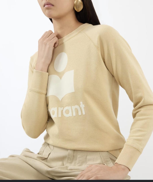ISABEL MARANT MILLYNY SWEATSHIRT light yellow