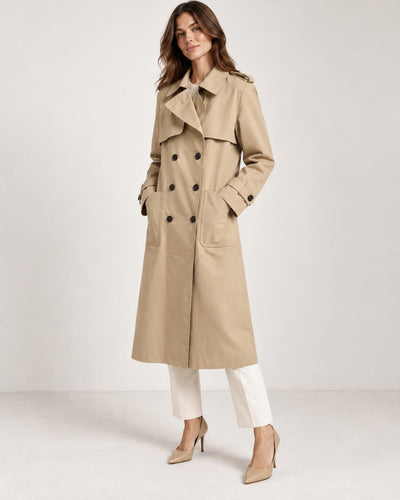 Été Comme Hiver Paris Beige Trench Coat