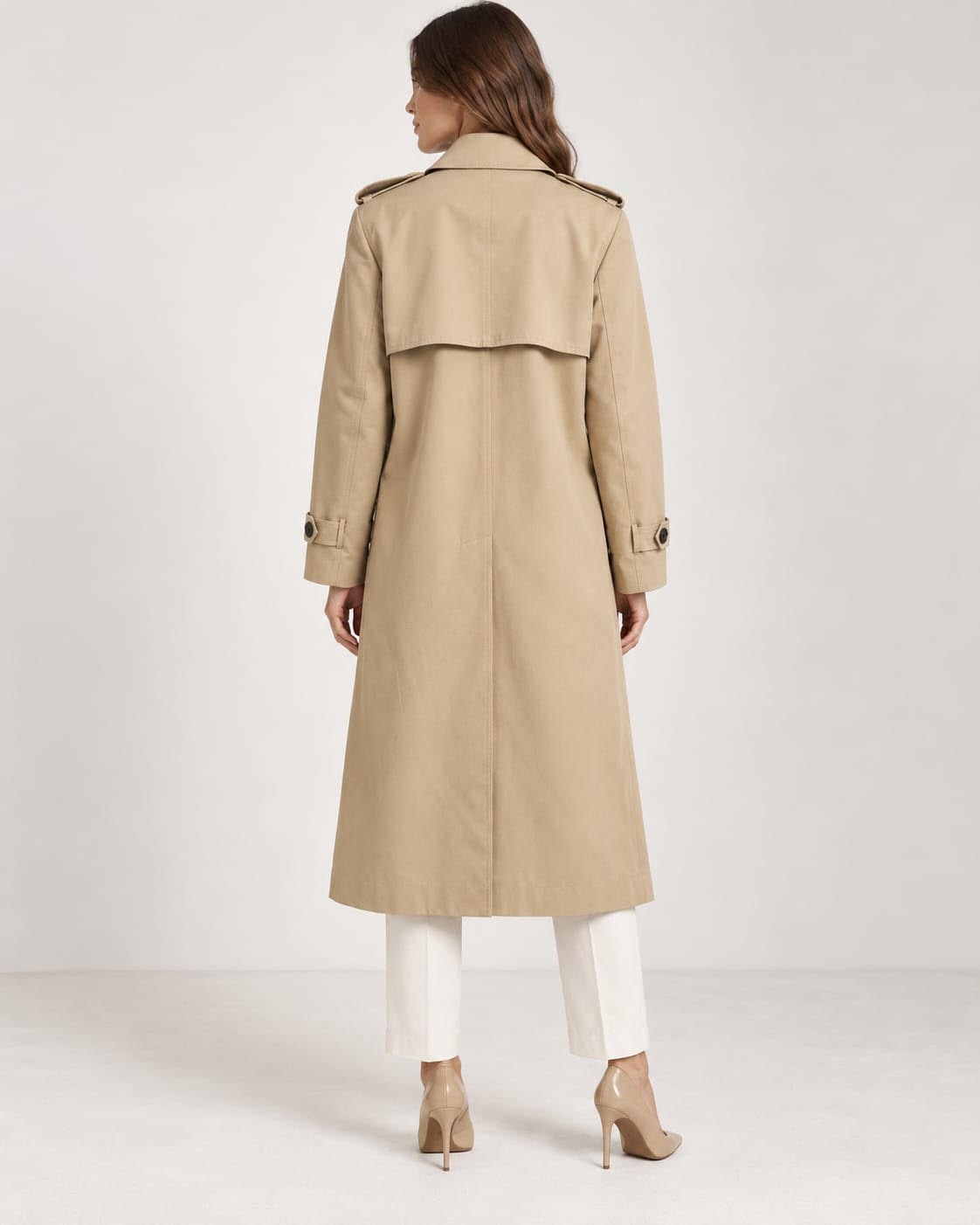 Été Comme Hiver Paris Beige Trench Coat