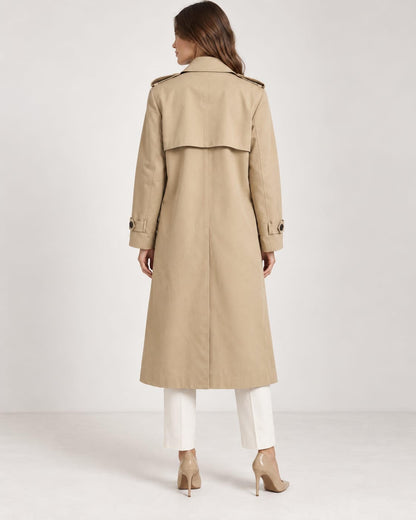 Été Comme Hiver Paris Beige Trench Coat