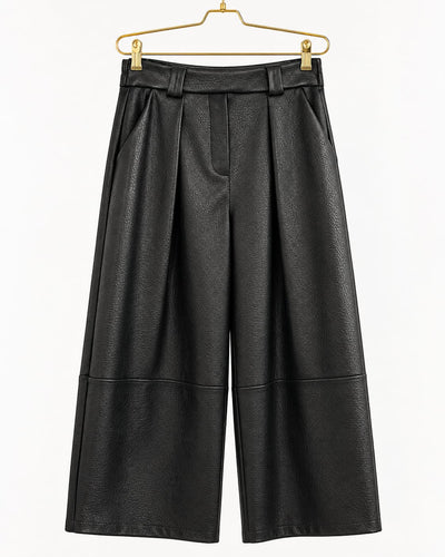 LM LULU Velina Black Bermuda Shorts
