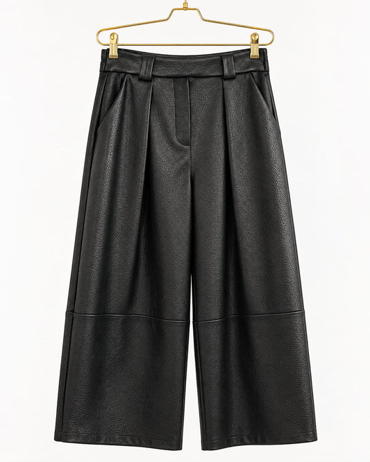 LM LULU Velina Black Bermuda Shorts