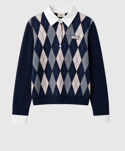 ANGE NATHA Nuit Knit Polo Shirt
