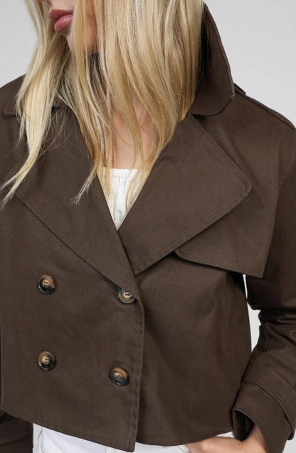 ANGE CURTIS Marron Trench Coat