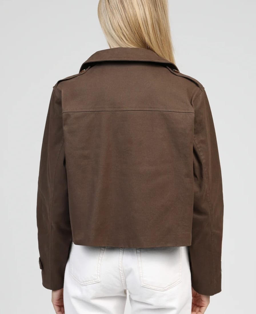 ANGE CURTIS Marron Trench Coat