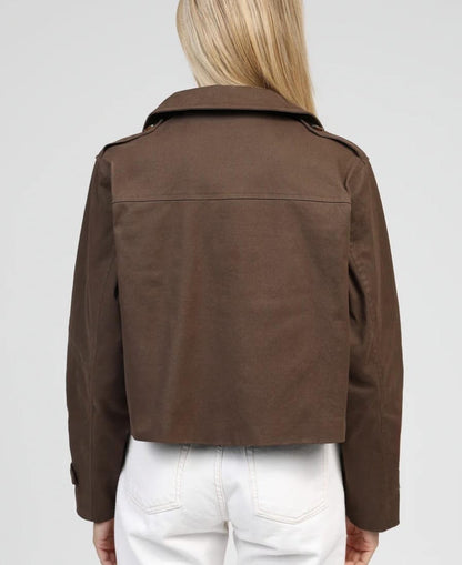 ANGE CURTIS Marron Trench Coat