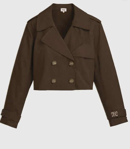 ANGE CURTIS Marron Trench Coat