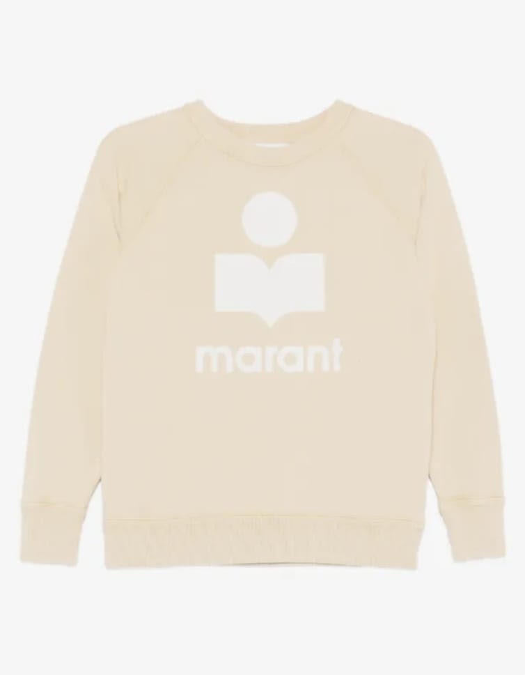 ISABEL MARANT MILLYNY SWEATSHIRT light yellow