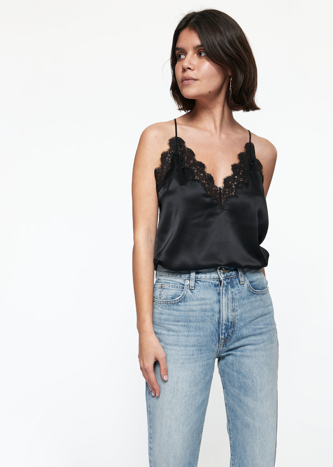 CAMI NYC Everly Cami Black