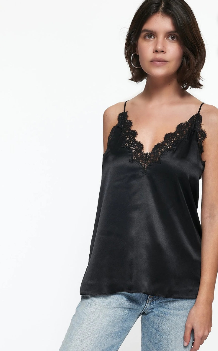 CAMI NYC Everly Cami Black