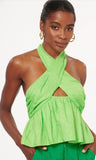 CAMI NYC Milly Cami In Lime Green
