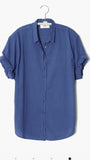 Xirena Channing Shirt In Blue Capri