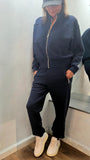 Sundry Zip Pocket Sweatpants In Navy