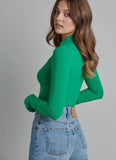 BAYSE Celine Bodysuit In Green