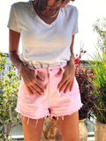 Heartless Jeans Pink Shorts