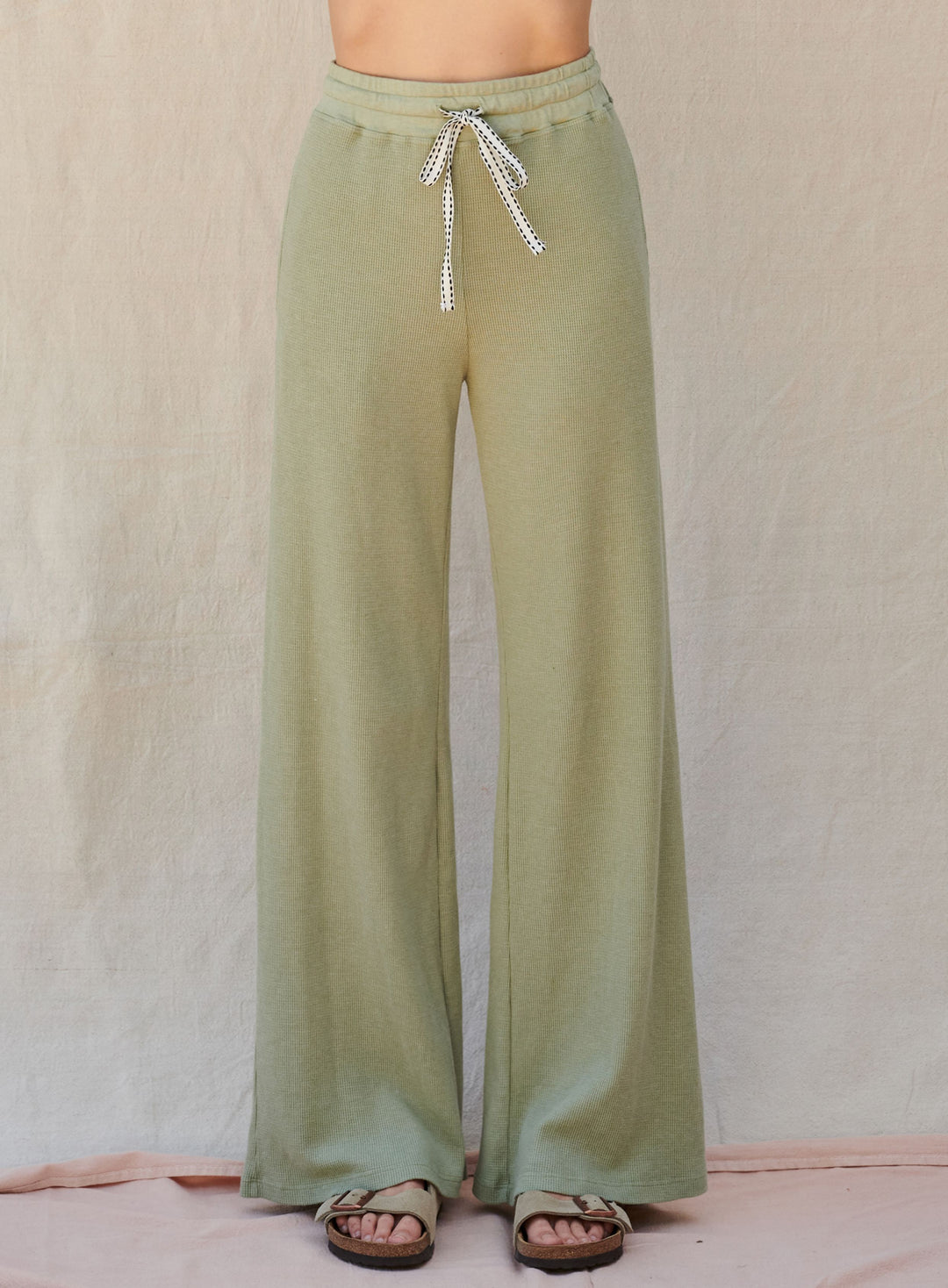 Sundry Relaxed Straight Sweatpants In Seaglass